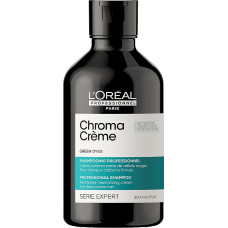 Loreal Serie Expert  Chroma Creme Green Dyes Крем-шампунь для волосся із зеленим пігментом 300 мл