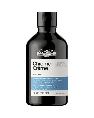 Loreal Serie Expert  Chroma Creme Blue Dyes, Крем-шампунь для волосся із синім пігментом, 300 мл