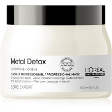 Loreal Serie Expert Metal Detox маска для зменшення ламкості  волосся та небажаної зміни кольору 500 мл