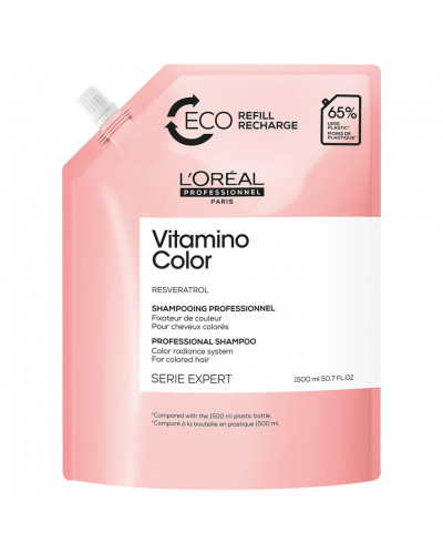 Loreal Serie Expert Vitamino Color Resveratrol Шампунь для фарбованого волосся 1500 мл