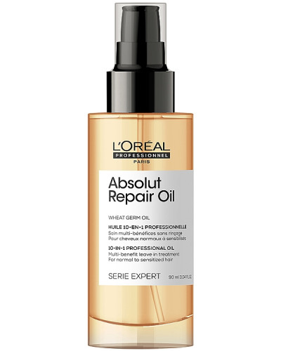 Loreal Serie Expert  Absolut Repair Oil відновлююча олійка для пошкодженого волосся 90 мл