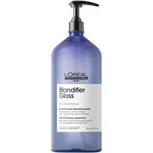Loreal Serie Expert Blondifier Gloss Шампунь для сияния волос, окрашенных в оттенки блонд 1500 мл