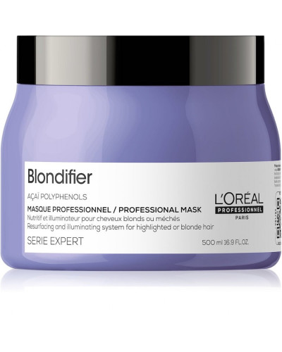 Loreal Serie Expert Blondifier Masque Маска-сияние для волос, восстанавливающая 500 мл