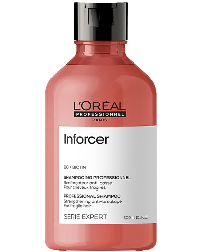 Loreal Serie Expert Inforcer Strengthening Anti-Breakage Shampoo Зміцнювальний шампунь для волосся 300 мл