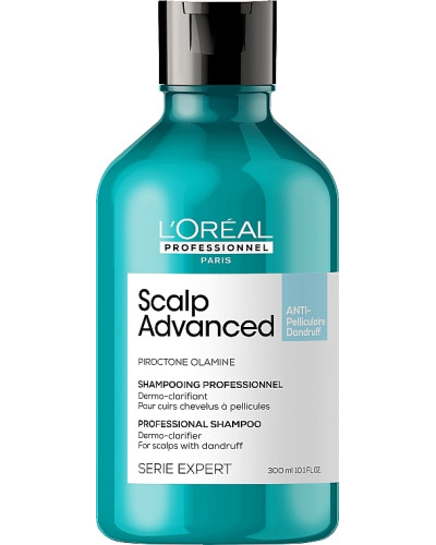 Loreal Serie Expert  Serie Expert  Scalp Advanced Anti Dandruff Shampoo Професійний дерморегулюючий шампунь проти лупи 300 мл