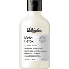 Loreal Serie Expert Metal Detox очищуючий шампунь для зменшення ламкості всіх типів волосся 300 мл