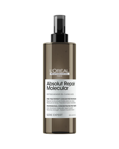 Loreal Serie Expert Absolut Repair Molecular концентрат пре-шампунь для  відновлення структури волосся 190 мл