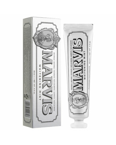 Marvis Whitening Mint + Xylitol, Зубна паста "Відбілювальна М'ята" з Ксілітолом, 85 мл