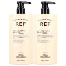REF Duo Ultimate Repair, Дуо набор "Відновлення волосся", 600+600 мл