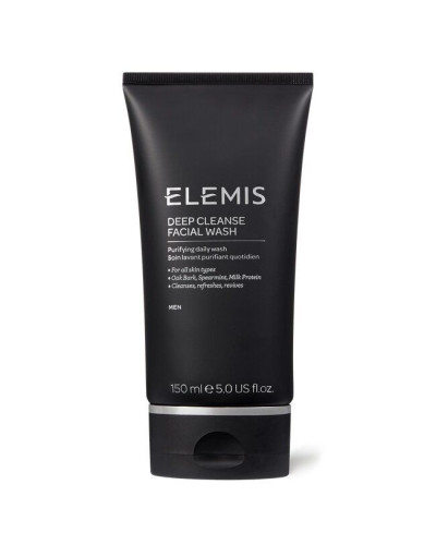 Deep Cleanse Facial Wash, Гель для вмивання для чоловіків Глибоке очищення, 150 мл