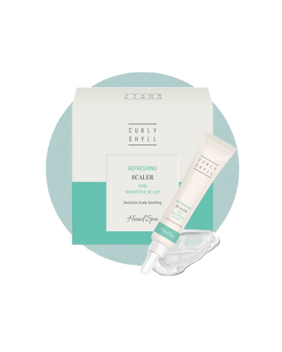 CURLYSHYLL REFRESHING SCALER for Sensitive Scalp Очищаючий пілінг для чутливої шкіри голови 15 мл (12 шт)