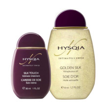 Hysqia Silk Intimate Set Набор Нежность Шелка Золотой Шелк 50мл + Прикосновение шелка 30мл