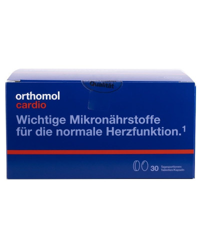 Orthomol Cardio /капсули + таблетки/ (здоров'я серця та судин), 30 днів