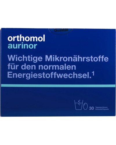 Orthomol Aurinor Вітаміни та мінерали (Підвищують стресостійкість. Поліпшують обмін речовин.) 30 днів