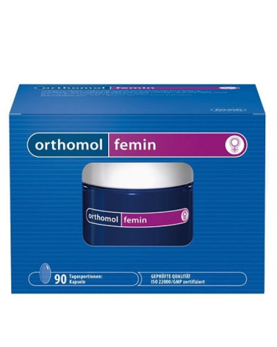 Orthomol Femin Мультивитаминный комплекс для женщин во время менопаузы 90 дней