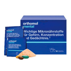 Orthomol Mental  Вітамінний комплекс для обміну речовин та розумової діяльності 30 днів