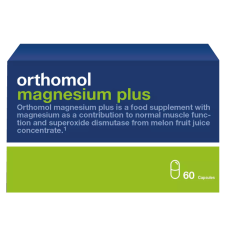 Orthomol Magnesium Plus Вітамінний комплекс для нормалізації роботи функції м'язів 30 днів