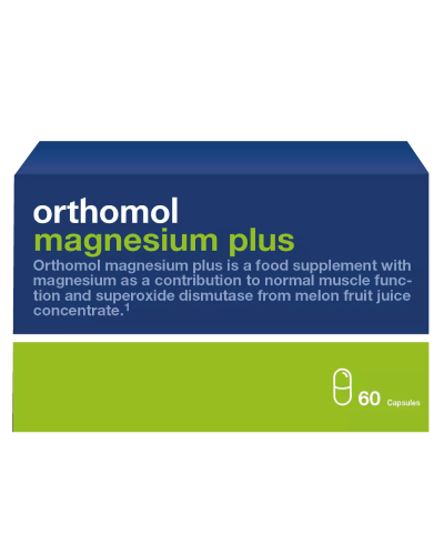 Orthomol Magnesium Plus Вітамінний комплекс для нормалізації роботи функції м'язів 30 днів