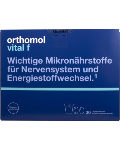 Orthomol Vital F Вітаміни та мінерали гран. для жінок 30 днів
