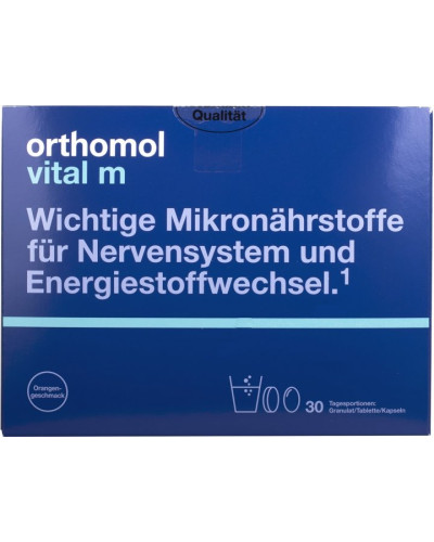 Orthomol Vital M Витамины и минералы для мужчин гран.30 дней