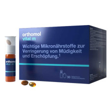 Orthomol Vital M Витамины и минералы, питьевой, для мужчин 30 дней