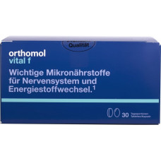 Orthomol Vital F Витамины и минералы, капсулы. для женщин, при хронической усталости и эмоциональном выгорании 30 дней