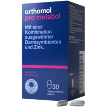 Orthomol Pro metabol капсули для підтримки кишечника 30 днів