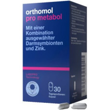 Orthomol Pro metabol капсули для підтримки кишечника 30 днів