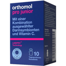 Orthomol Pro Junior жувальні ведмедики для підтримки дитячого кишечника 10 днів