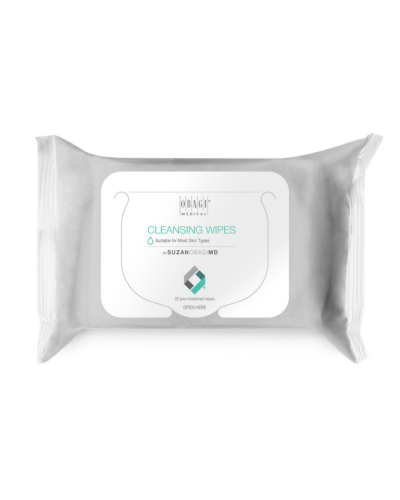 OBAGI Cleansing and Makeup Removing Wipes, Очищувальні серветки для зняття макіяжу, 25 шт