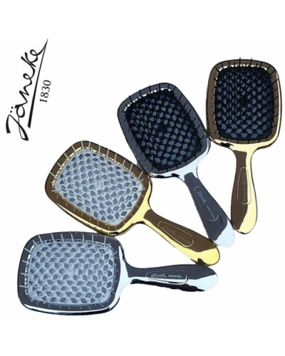 Гребінець для волосся Janeke Superbrush Silver