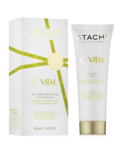 ATACHE C Vital Cream - Gel Oily & Combination Skin Гідрозахисний  крем-гель для жирної та комбінованої шкіри 50 мл