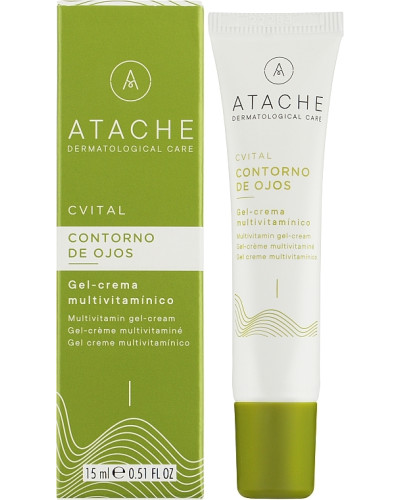 ATACHE C Vital Multivitamin A+C Eye Contour Cream Мультивітамінний крем для зони навколо очей 15 мл
