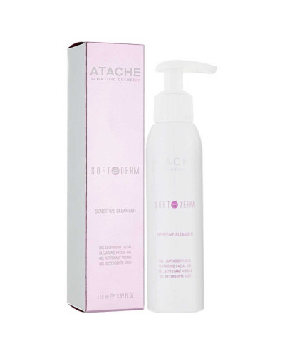 ATACHE Soft Derm Sensitive Cleanser Очищуючий гель pH 5.6 на основі термальногоконцентрату 115 мл