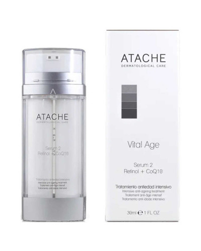 ATACHE Retinol Vital Age SERUM Intensive Anti-Aging Ночная двухкомпонентная сыворотка с ретинолом и коэнзимом Q10 30 мл