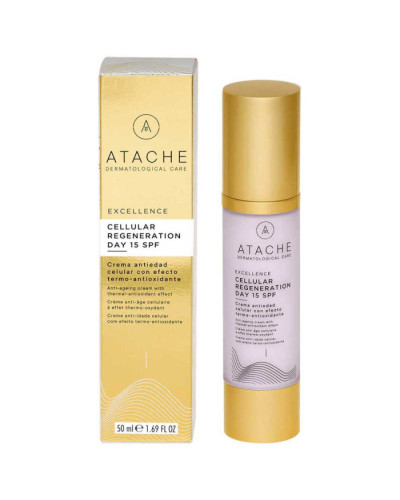 ATACHE Excellence Cellular Regenaration day SPF15 Антивозрастной дневной крем с термоантиоксидантным эффектом 50 мл