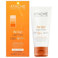 ATACHE BE SUN Light Fluid SPF 50+ Омолоджуючий сонцезахистний флюїд для усих типів шкіри 50 мл