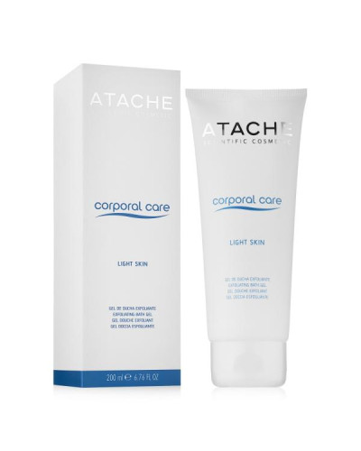 ATACHE Corporal care LIGHT SKIN Обновляющий гель-пилинг для лица и тела 200 мл