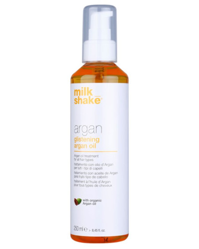 Milk Shake Argan Glistening Argan Oil Арганова олія для глибокого відновлення та блиску волосся 250мл