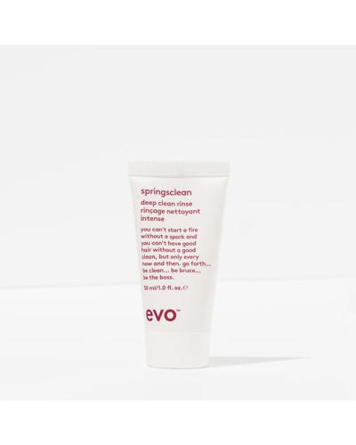 evo springsclean deep clean rinse [генеральная уборка] крем глубокой очистки для кудрявых волос 30 мл
