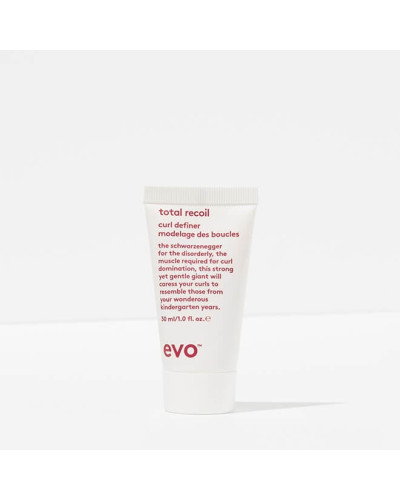 evo total recoil curl definer [пружина] стайлинг-крем для кудрявых волос крепкой фиксации 30 мл