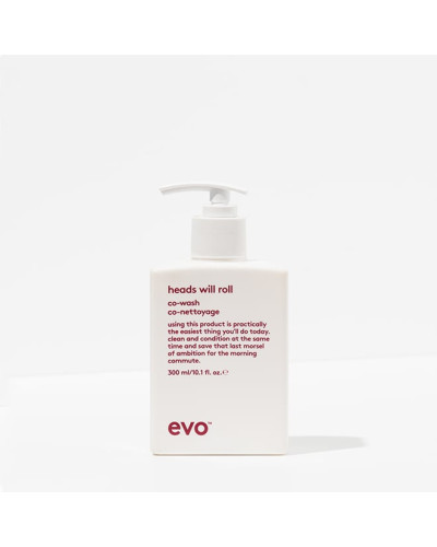 evo heads will roll co−wash [запаморочливий] ко-вошинг для кудрявого волосся 300 мл