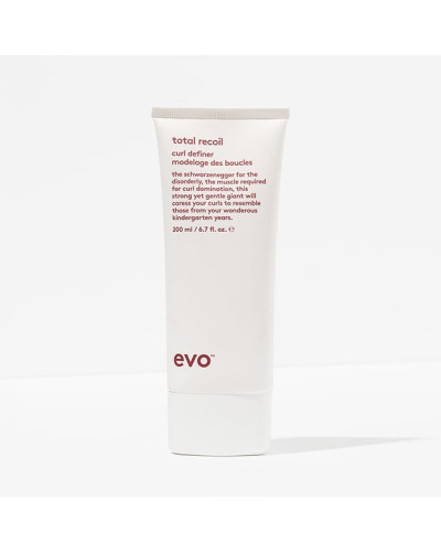 evo total recoil curl definer [пружина] стайлинг-крем для кудрявых волос крепкой фиксации 200 мл
