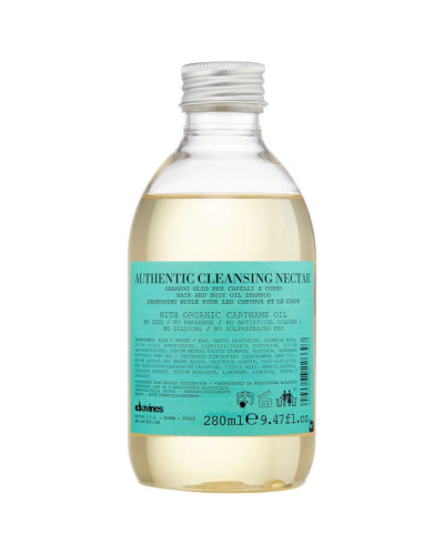 Davines Authentic Formulas Cleansing Nectar Hair/Body, нектар для очищення волосся та тіла, 280 мл