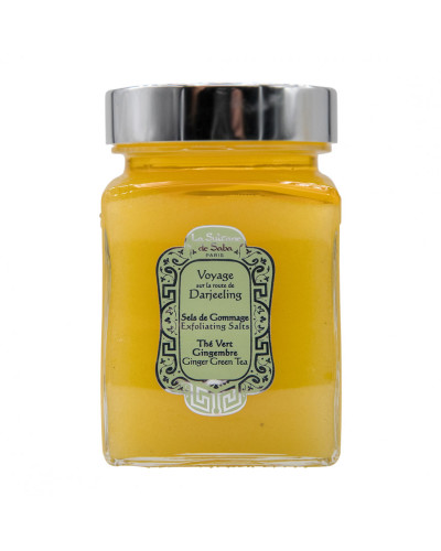 La Sultane de Saba Exfoliating Salts The Vert Gingembre Соляной скраб для тела (Имбирь и Зеленый Чай) 300 мл