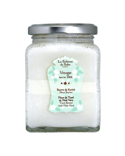 La Sultane de Saba Shea Butter Tahiti aloe vera Масло Каріте «Таїті Алое Вера» 300 мл