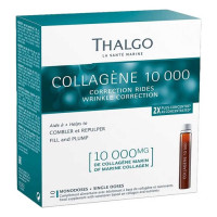 Thalgo Collagen 10 000 Wrinkle Solution, колаген 10 000, 10х25 амп