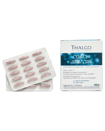 Thalgo Сoach Stomach & Waist, коуч для живота и талии, 30 капсул