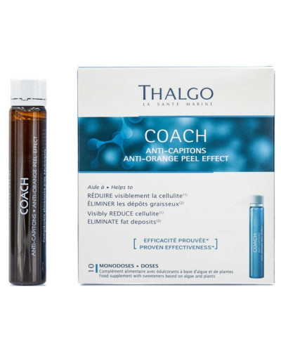 Thalgo Coach Anti-Orange Peel Effect, коуч против эффекта апельсиновой корки, 10 амп