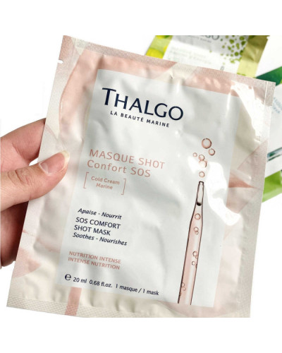 Thalgo SOS Comfort Shot Mask, маска для лица SOS комфорт, 1*20